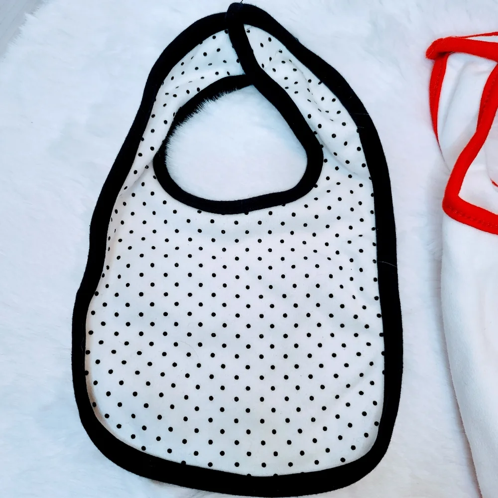 Washable bibs Daddy's little Lady bug cotton (3)